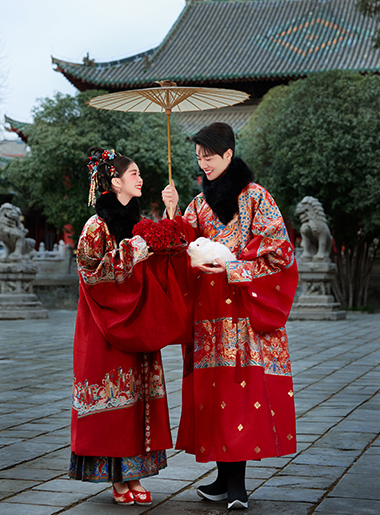 中式美学【悦来听雪】